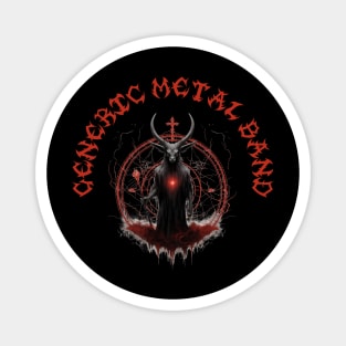 Generic Metal Band Magnet